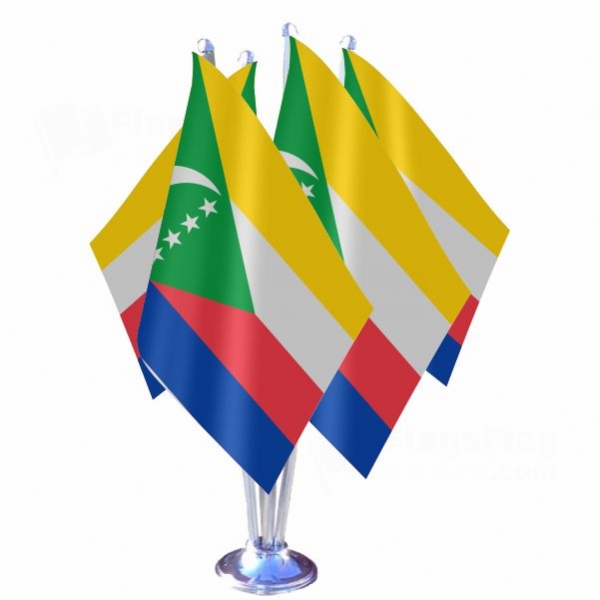 Comoros Quadruple Table Flag