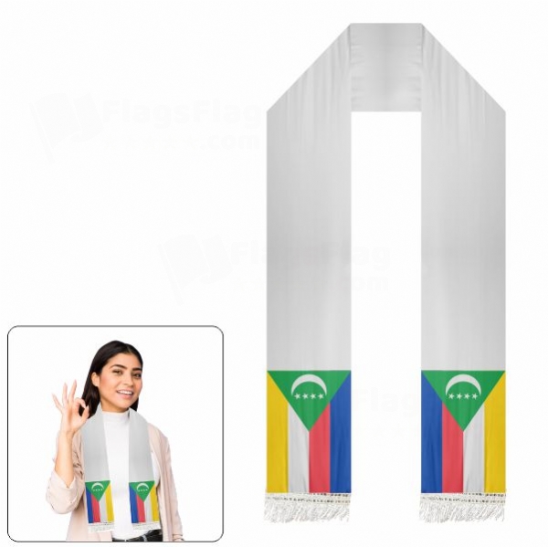 Comoros Scarf Digital Printing