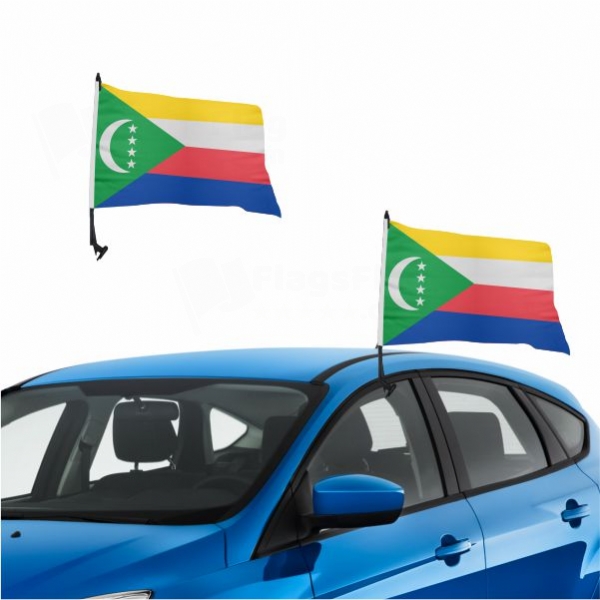 Comoros Vehicle Convoy Flag