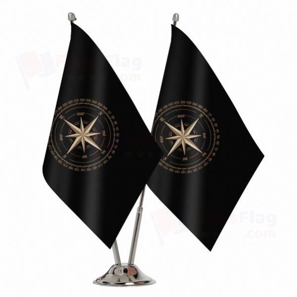 Compass Binary Table Flag