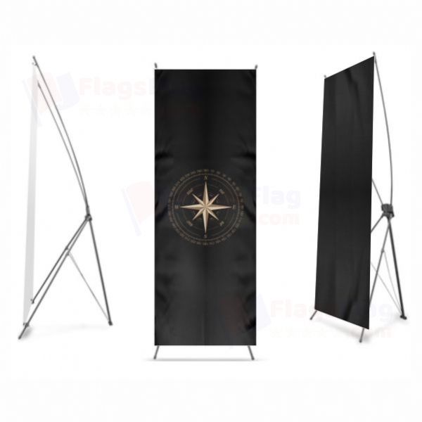 Compass Digital Print X Banner