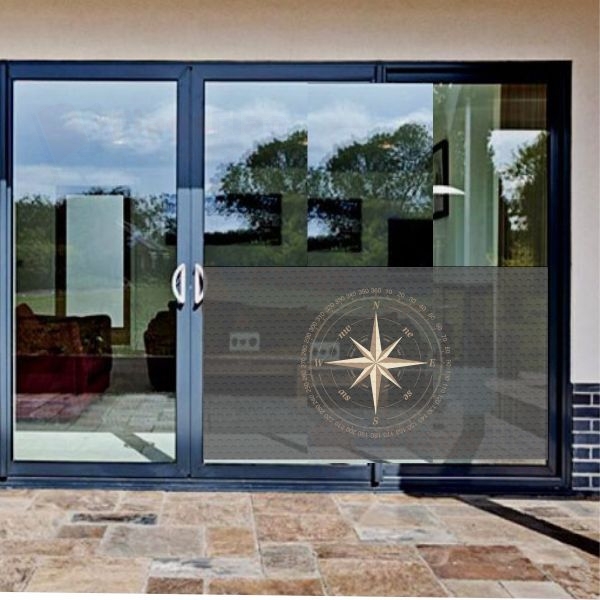 Compass Glass Film Compass One Way Vision Printing