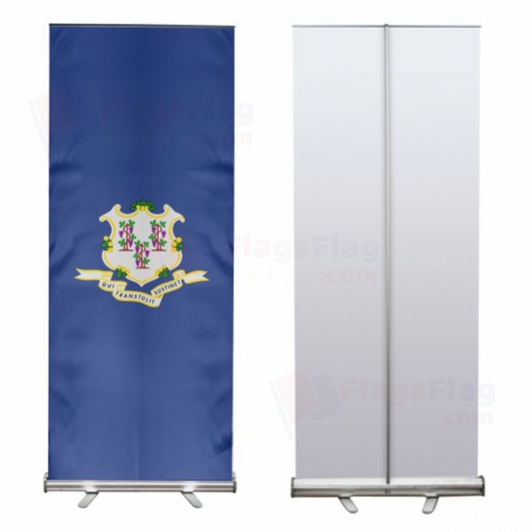 Connecticut Roll Up Banner