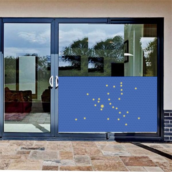 Constellation Of Madariaga Glass Film Constellation Of Madariaga One Way Vision Printing