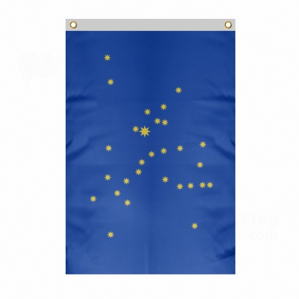 Constellation Of Madariaga Large Size Flag Hanging on Building