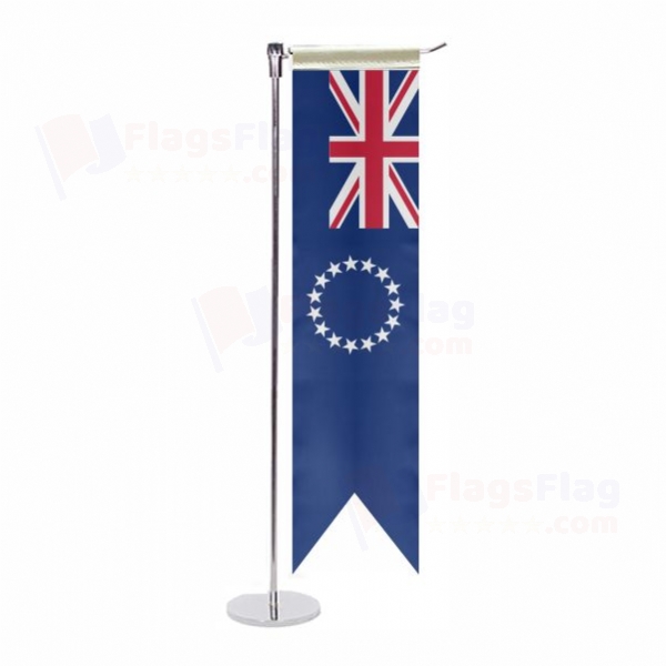 Cook Islands L Table Flag