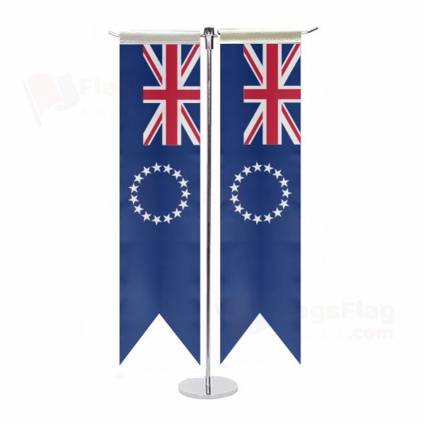 Cook Islands T Table Flag