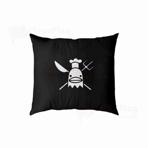 Cook Pirates Digital Printed Pillow Cover
