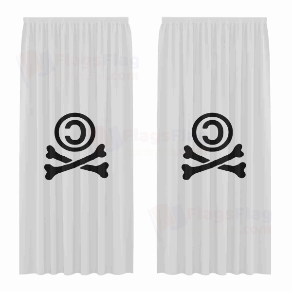 Copy Roger Digital Printed Curtains