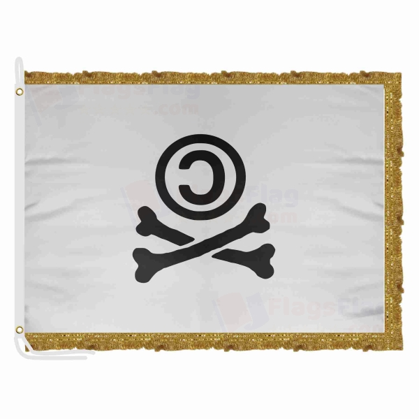 Copy Roger Satin Office Flag