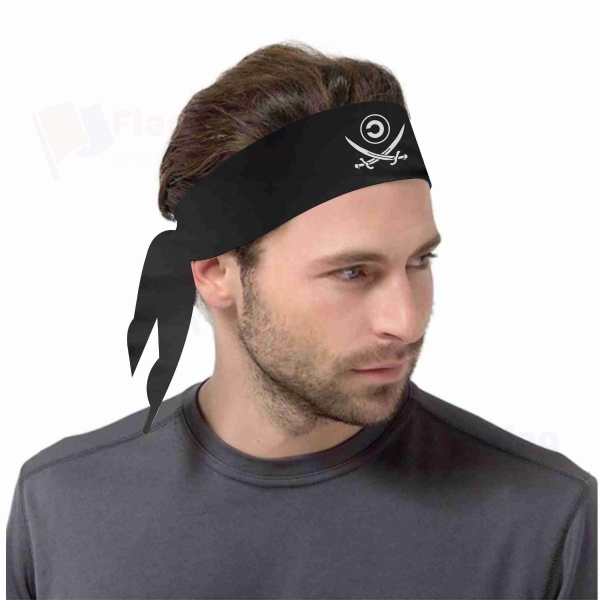 Copyleft Pirate Symbol Digital Print Bandanas