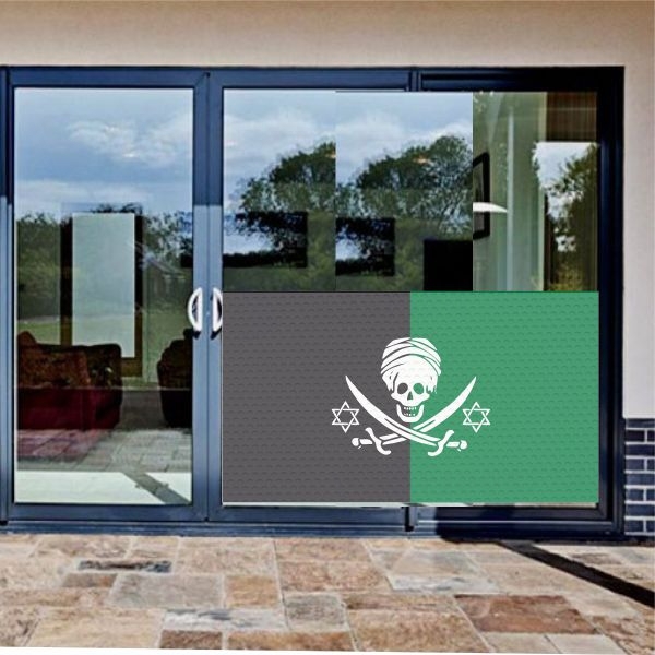 Corsairs Glass Film Corsairs One Way Vision Printing