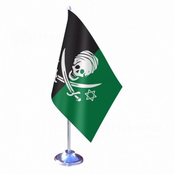 Corsairs Single Table Flag