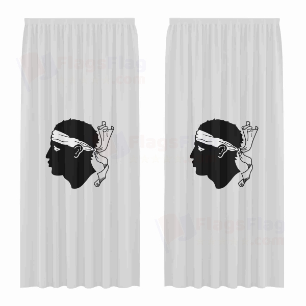 Corsica Digital Printed Curtains