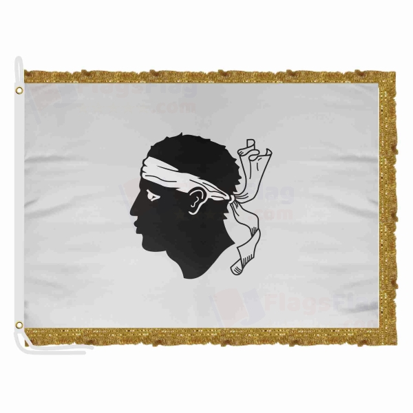 Corsica Satin Office Flag