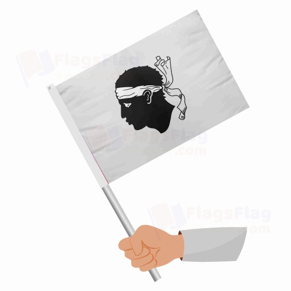 Corsica Stick Flag