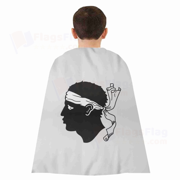 Corsica Woven Fabric Cloak Digital Printing