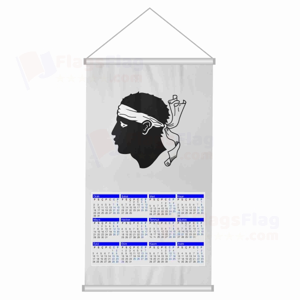 Corsica Woven Fabric Digital Printing Calendar