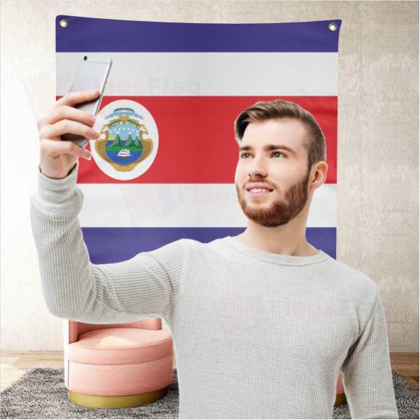 Costa Rica Background Selfie Shooting Landscapes