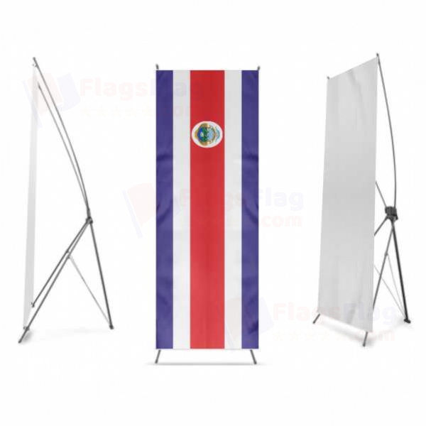 Costa Rica Digital Print X Banner