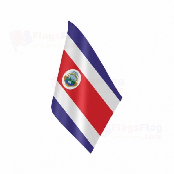 Costa Rica Table Flag