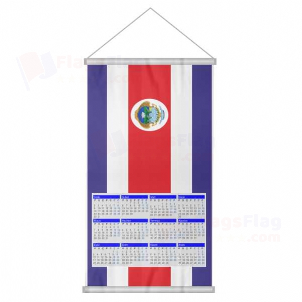 Costa Rica Woven Fabric Digital Printing Calendar