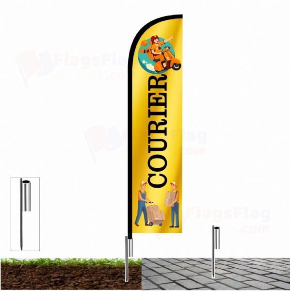 Courier Sail Flag