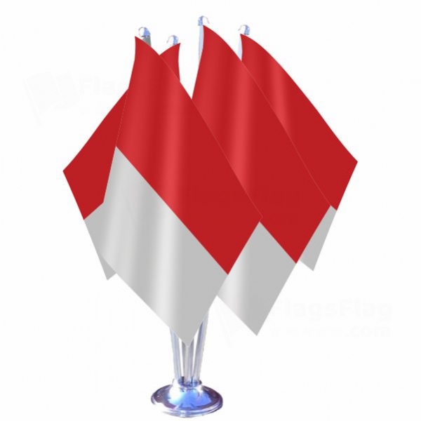 Courland Quadruple Table Flag