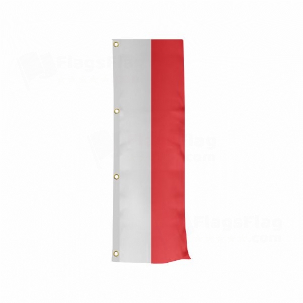 Courland Vertically Raised Flags
