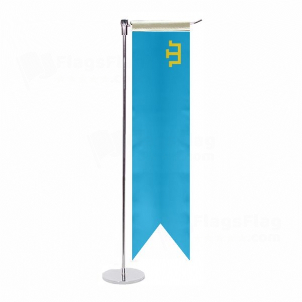 Crimean Tatars L Table Flag