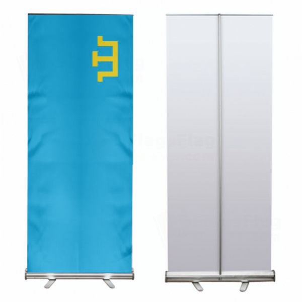Crimean Tatars Roll Up Banner