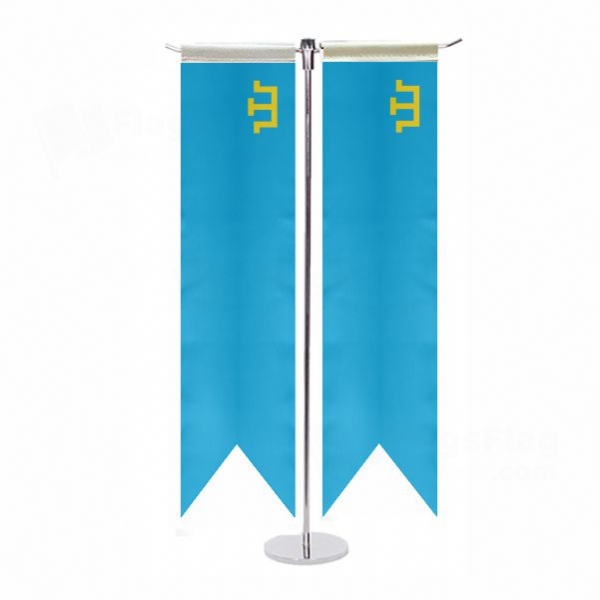 Crimean Tatars T Table Flags