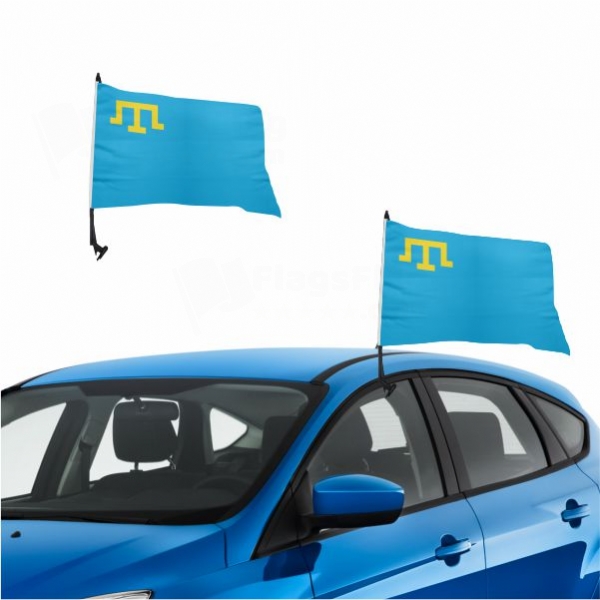 Crimean Tatars Vehicle Convoy Flag