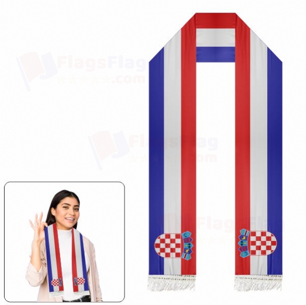 Croatia Scarf Digital Printing