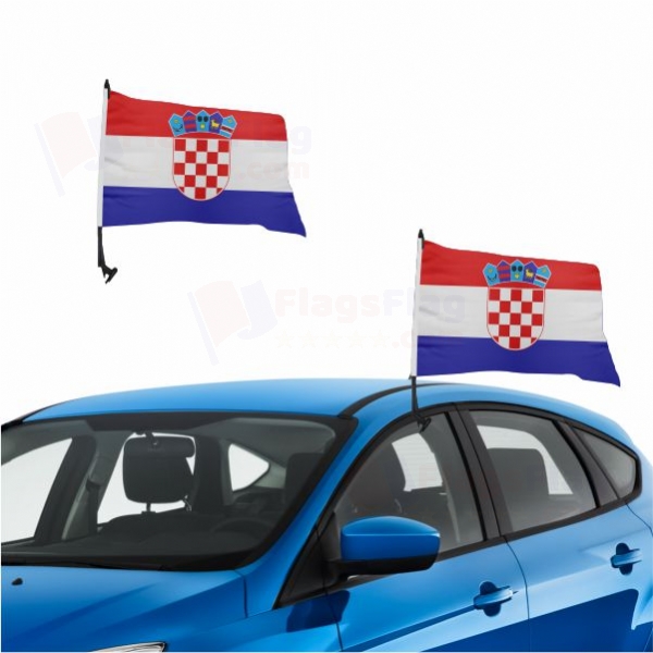 Croatia Vehicle Convoy Flag