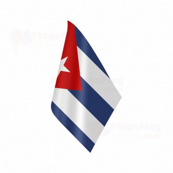 Cuba Table Flag