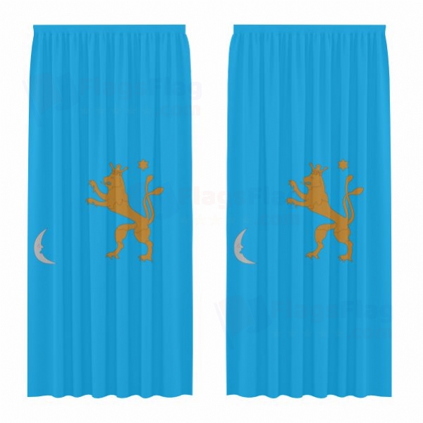 Cumania Digital Printed Curtains