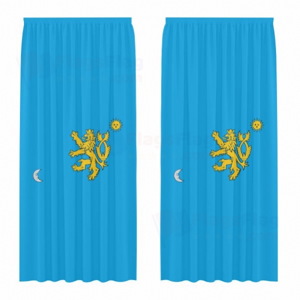 Cumania Khanate Digital Printed Curtains