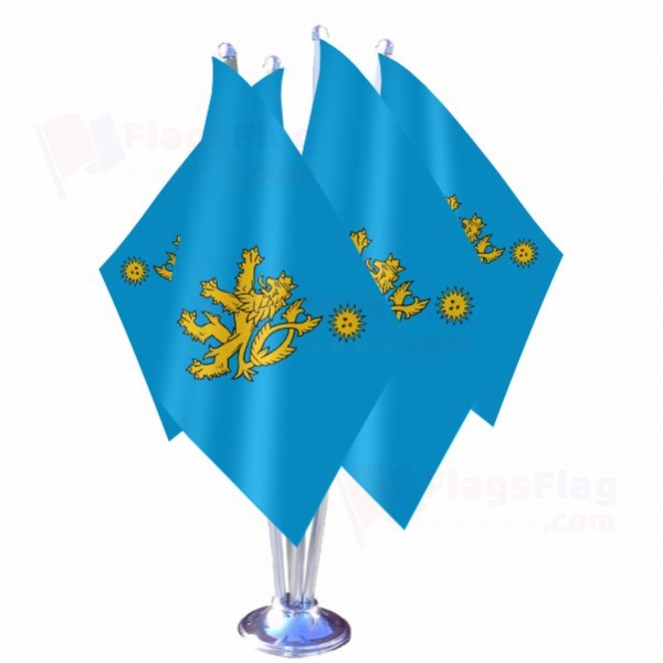Cumania Khanate Quadruple Table Flag