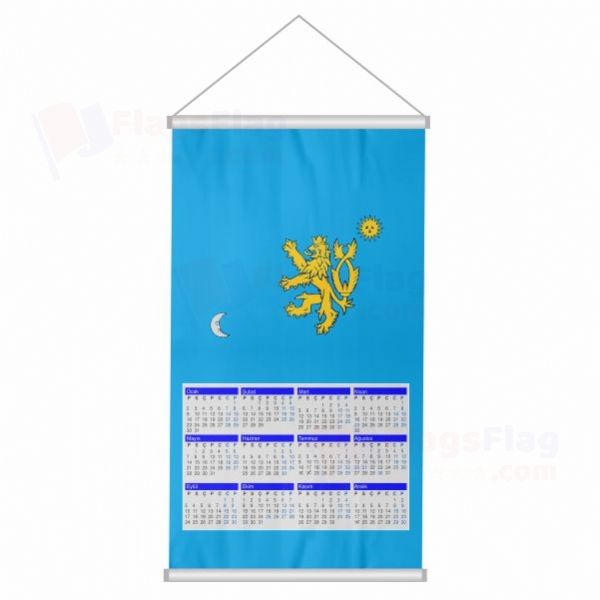 Cumania Khanate Woven Fabric Digital Printing Calendar