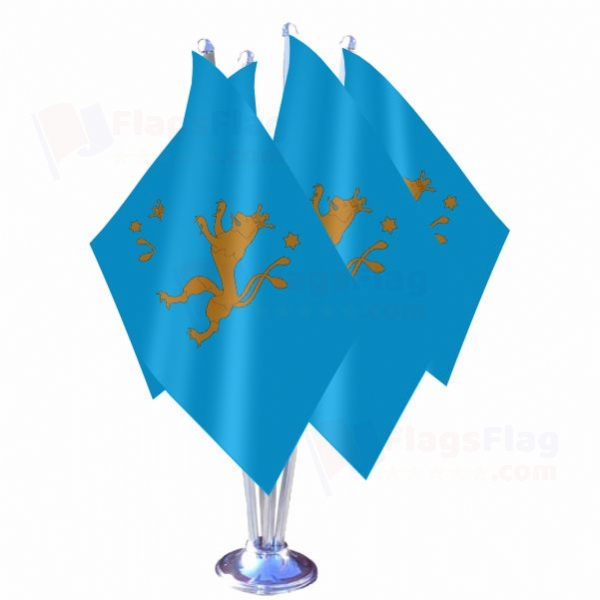 Cumania Quadruple Table Flag