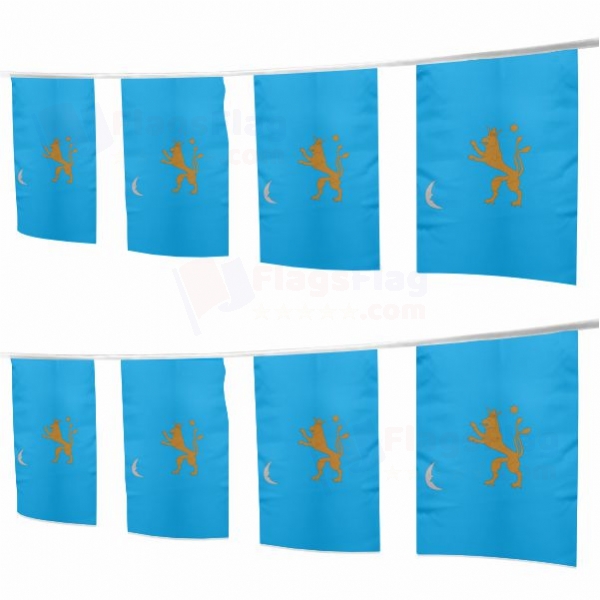 Cumania Square String Flags