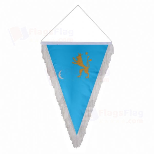 Cumania Triangle Fringed Streamers