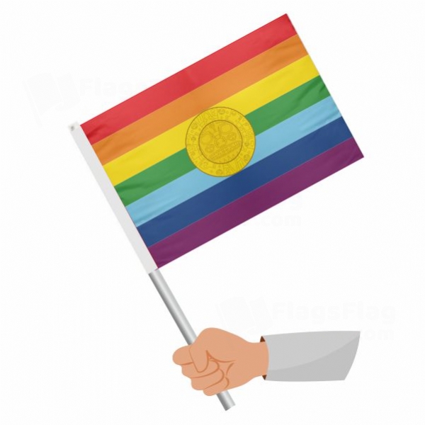 Cusco Stick Flag