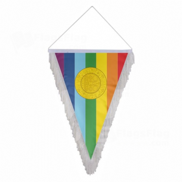 Cusco Triangle Fringed Streamers