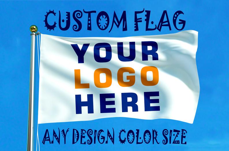 Custom Boat Single Table Flag