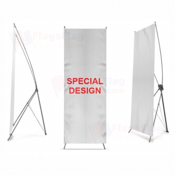 Custom Digital Print X Banner