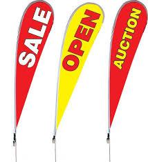 Custom Teardrop Banner Submit Flags and Flags