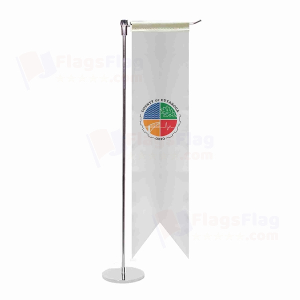 Cuyahoga County Ohio L Table Flag