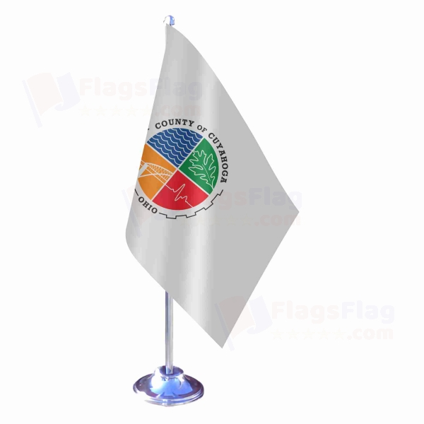 Cuyahoga County Ohio Single Table Flag